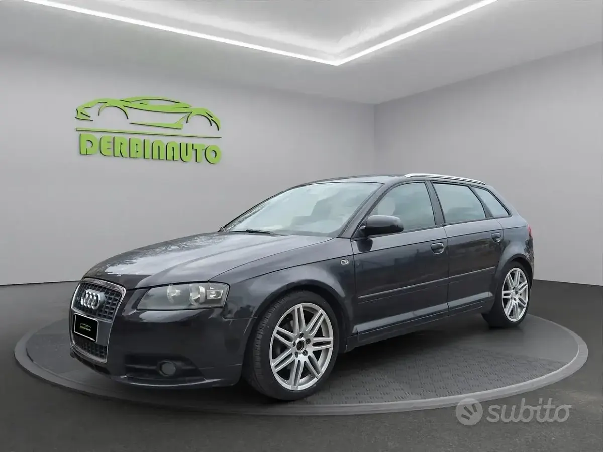 Usata Audi A3 Ambition 140 CV (102 kW) 2009 Grigio Utilitaria
