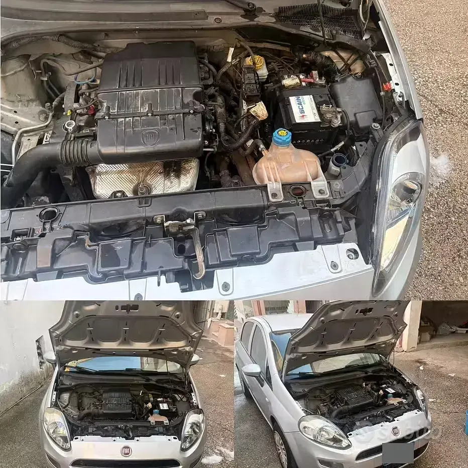 Usata Fiat Grande Punto 69 CV (50 kW) 2016 Grigio Utilitaria