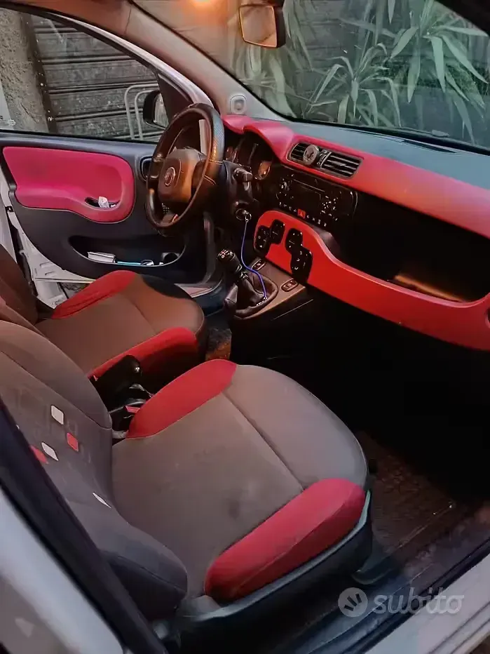 Usata Fiat Panda 85 CV (62 kW) 2012 Bianco Utilitaria