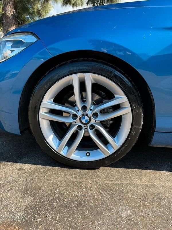 Usata BMW 118 M Sport 150 CV (110 kW) 2016 Blu Utilitaria