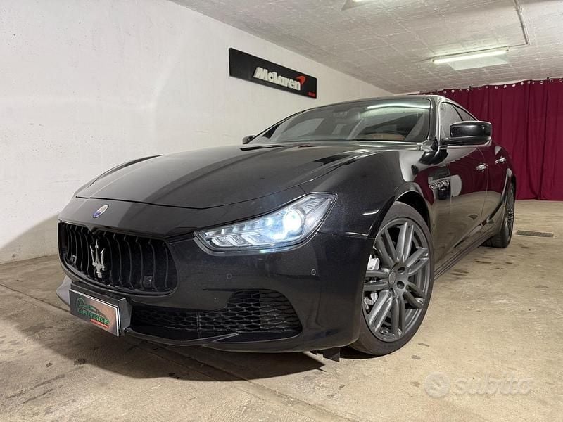 Usata Maserati Ghibli GranLusso 275 CV (202 kW) 2015 Nero Berlina