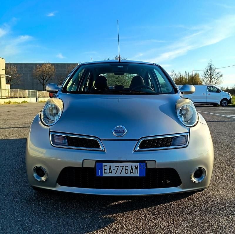 Usata Nissan Micra 80 CV (58 kW) 2009 Argento Berlina