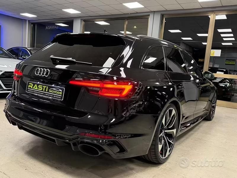 Usata Audi RS4 Comfort 450 CV (330 kW) 2019 Nero Station wagon