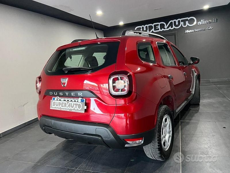Usata Dacia Duster Comfort 115 CV (84 kW) 2022 Rosso SUV
