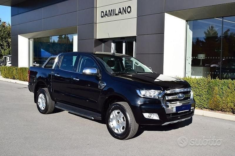 Usata Ford Ranger Limited 200 CV (147 kW) 2017 Nero Pick-up