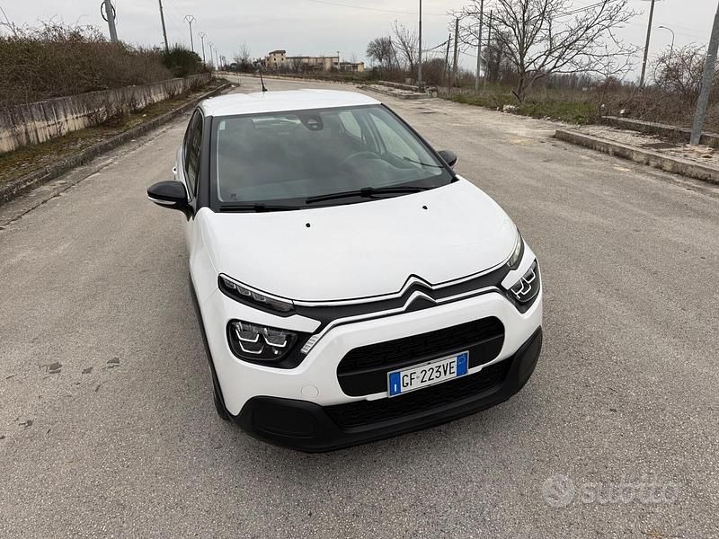 Usata Citroën C3 Feel 102 CV (75 kW) 2021 Bianco Utilitaria