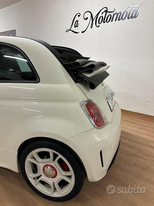 Usata Abarth 500C Esseesse 160 CV (117 kW) 2012 Bianco Cabrio