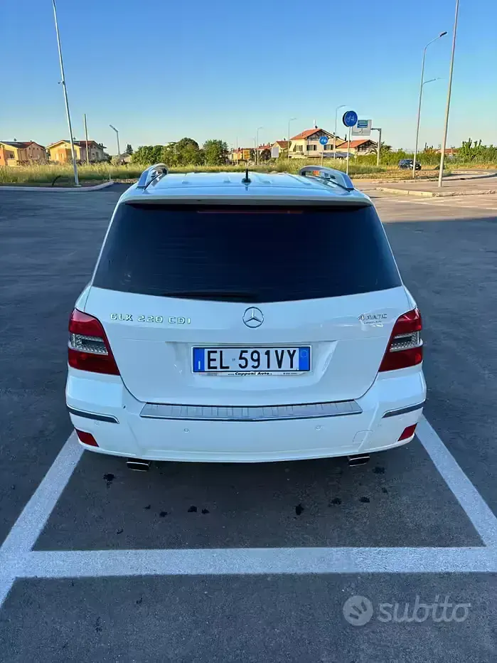 Gebraucht Mercedes GLK220 Premium 170 PS (125 kW) 2012 Weiß SUV
