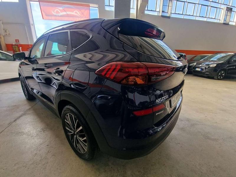 Usata Hyundai Tucson XPrime 136 CV (100 kW) 2019 Blu/azzurro SUV