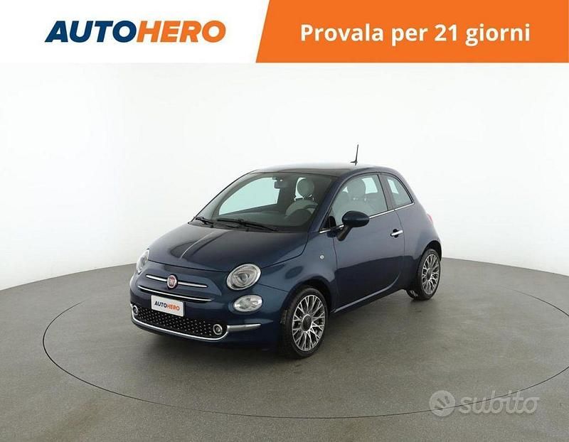 Blu Usata 2020 Fiat 500 Star Due volumi | 11.899 € (Buon prezzo) - Immagine 1/2
