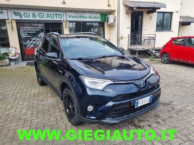 Usata Toyota RAV4 Hybrid 194 CV (142 kW) 2018 Blu perlato SUV