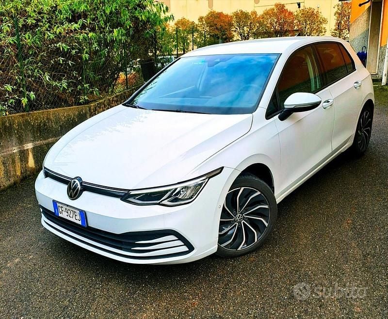 Usata VW Golf VII 115 CV (84 kW) 2020 Bianco Berlina