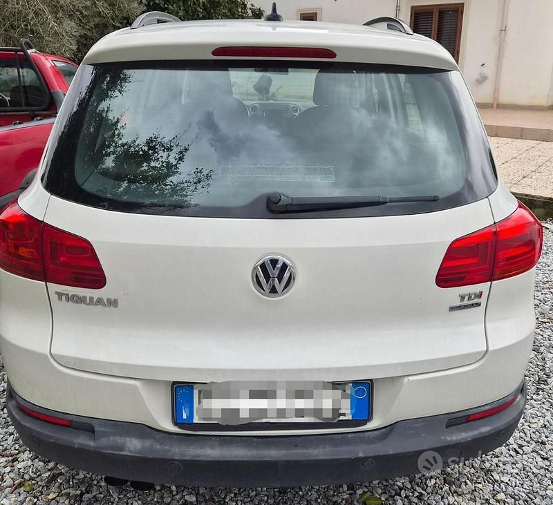 Usata VW Tiguan 110 CV (80 kW) 2013 Bianco SUV