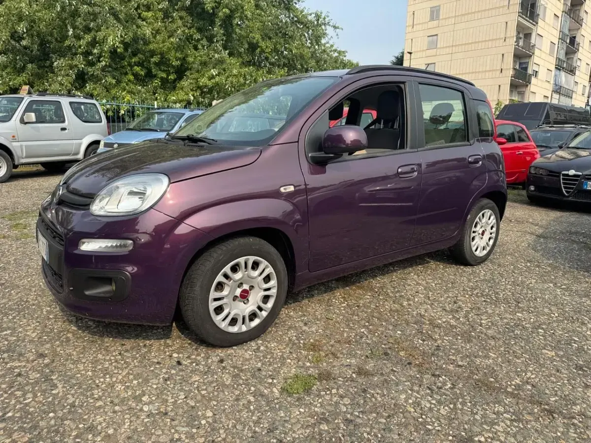 Usata Fiat Panda 75 CV (55 kW) 2012 Viola Utilitaria