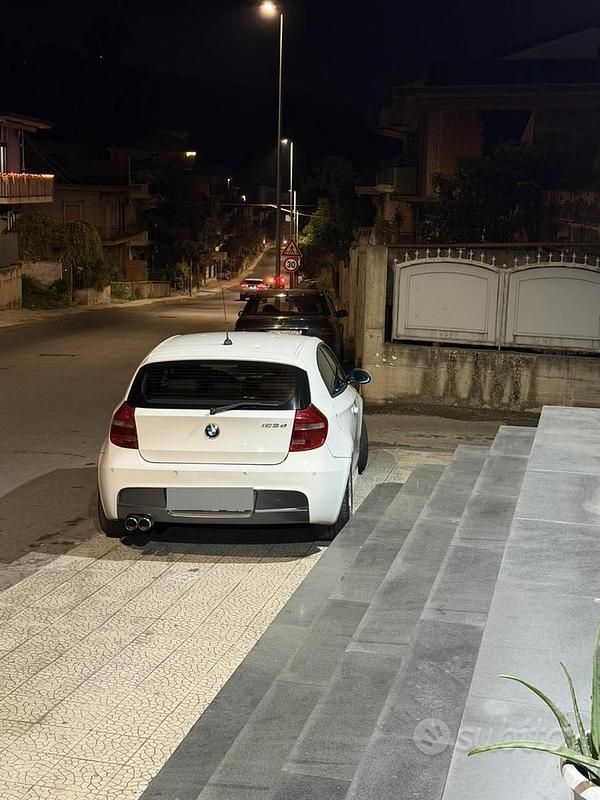 Usata BMW 123 204 CV (150 kW) 2007 Bianco Utilitaria