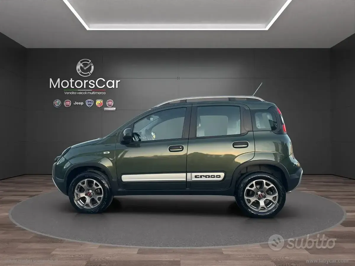 Begagnad Fiat Panda Cross Cross 95 HK (69 kW) 2018 Grön Halvkombi