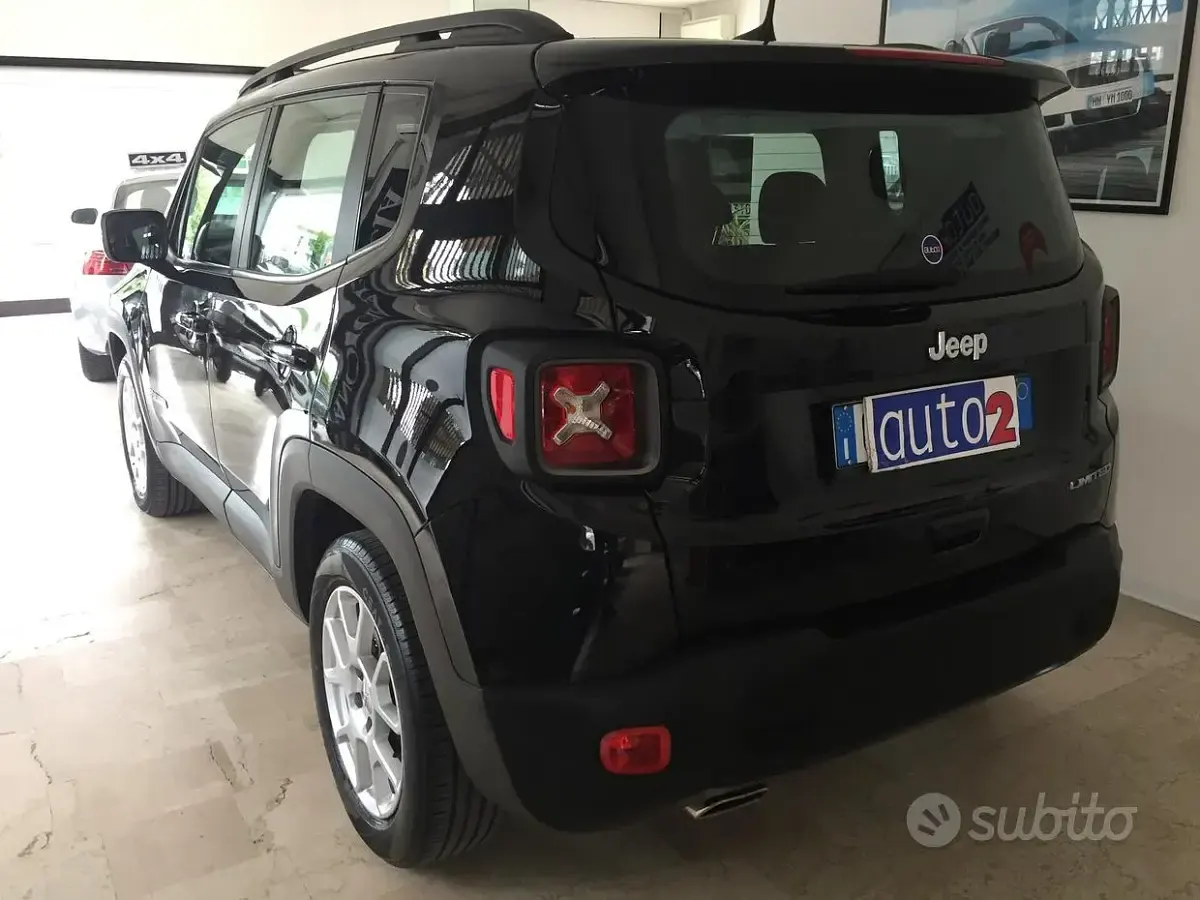 Usata Jeep Renegade Limited 130 CV (95 kW) 2021 Nero SUV