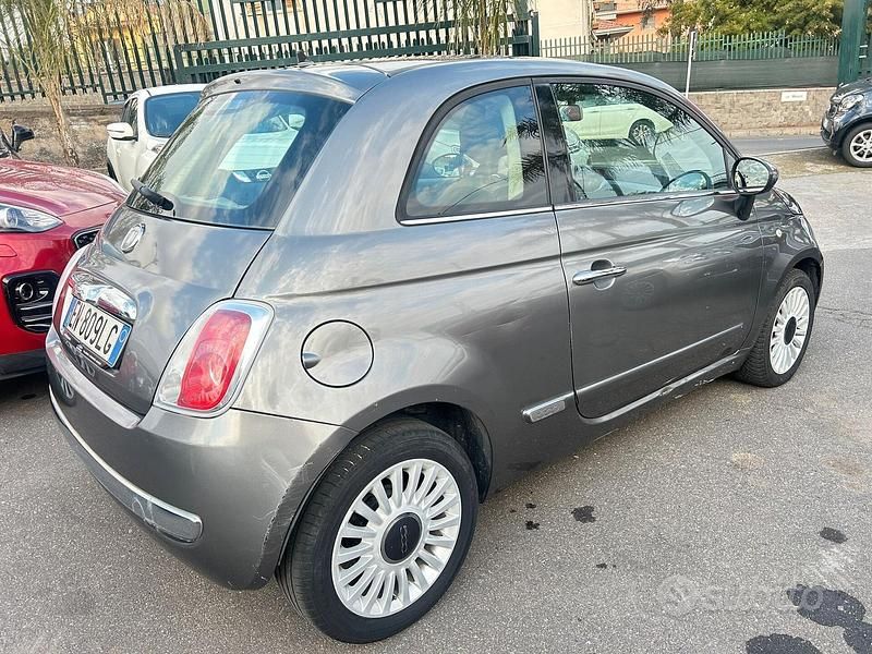 Usata Fiat 500 Lounge 69 CV (50 kW) 2012 Grigio Berlina