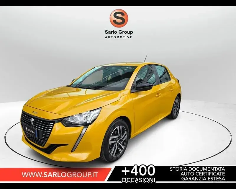 Usata Peugeot 208 Active 75 CV (55 kW) 2023 Giallo Utilitaria