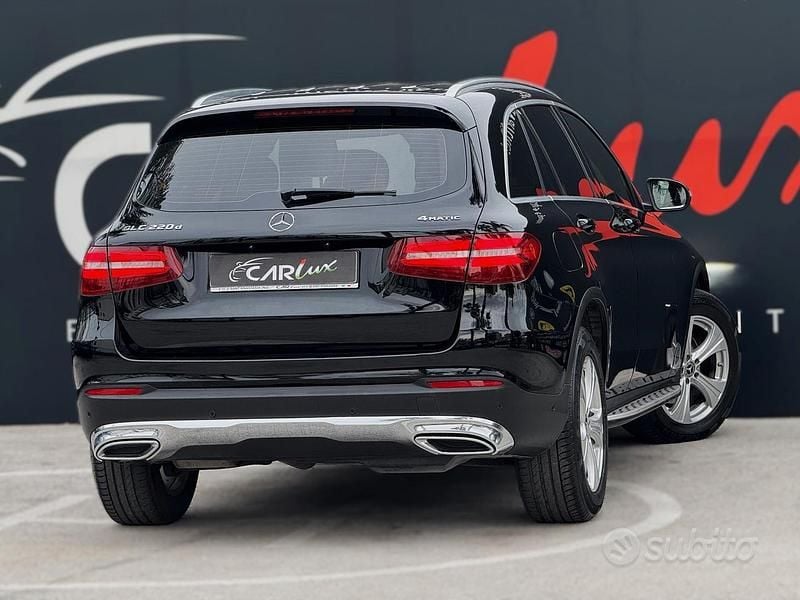 Usata Mercedes GLC220 170 CV (125 kW) 2018 Nero SUV