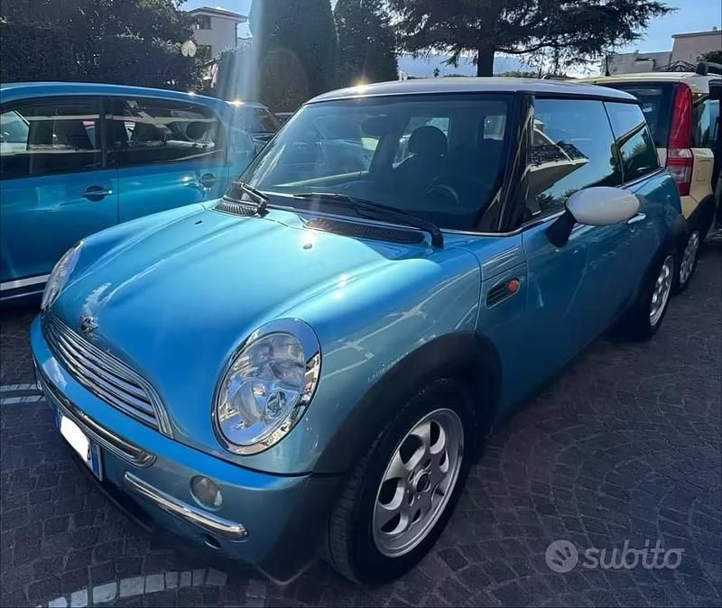 Brugt Mini Cooper 116 HK (85 kW) 2004 Blå Hatchback
