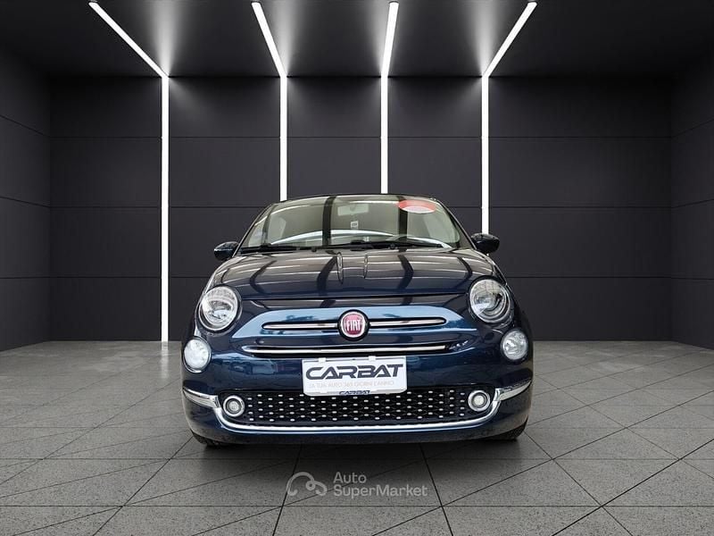 Usata Fiat 500C Lounge 69 CV (50 kW) 2018 Blu Cabrio