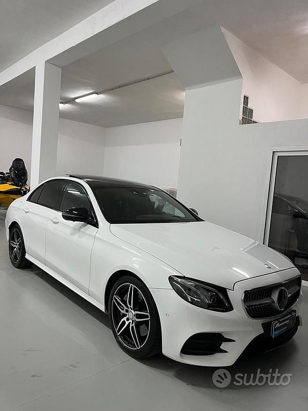 Usata Mercedes E350 Premium 258 CV (189 kW) 2017 Bianco Berlina