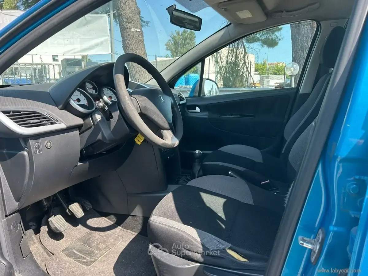 Brugt Peugeot 207 Sport 75 HK (55 kW) 2009 Blå Sedan