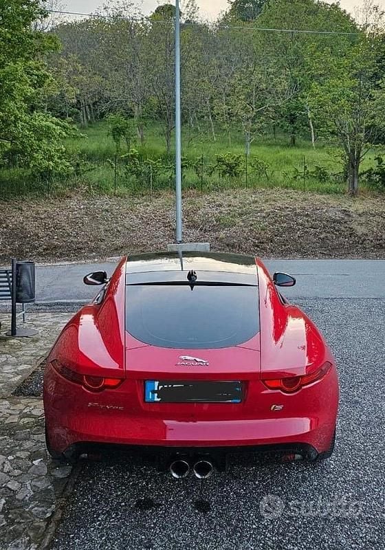 Usata Jaguar F-Type S 381 CV (280 kW) 2014 Rosso Coupé