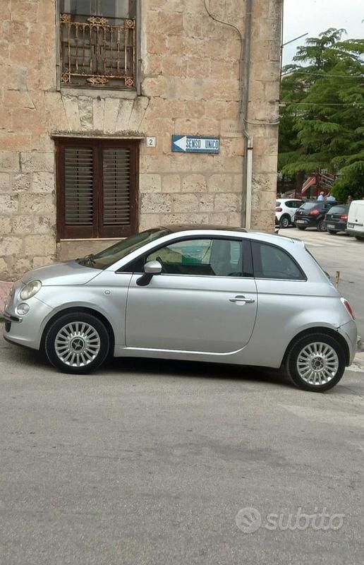 Usata Fiat 500 Lounge 2010 Grigio Utilitaria