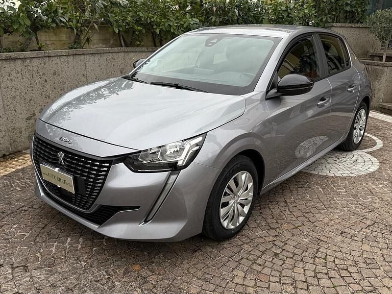 Grigio Usata 2022 Peugeot 208 Active Utilitaria | 10.950 € (Super prezzo) - Immagine 1/4