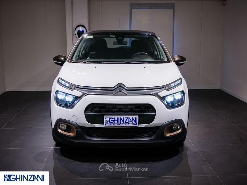 Usata Citroën C3 Feel 83 CV (61 kW) 2022 Bianco tetto nero Utilitaria