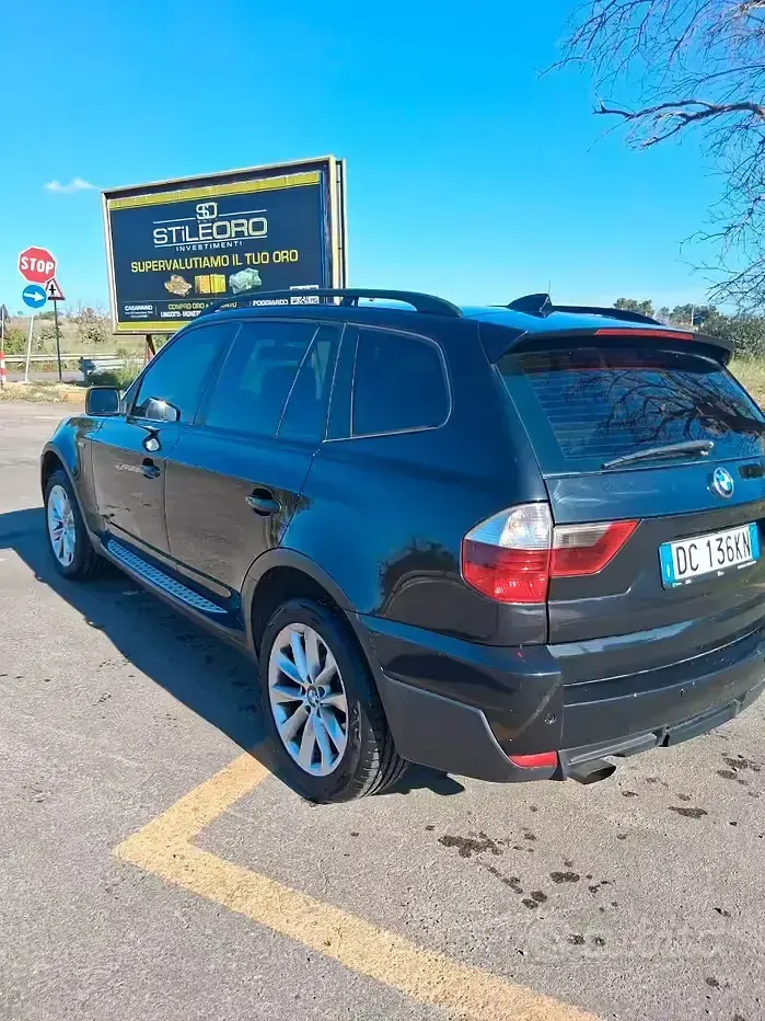 Usata BMW X3 150 CV (110 kW) 2006 Nero SUV