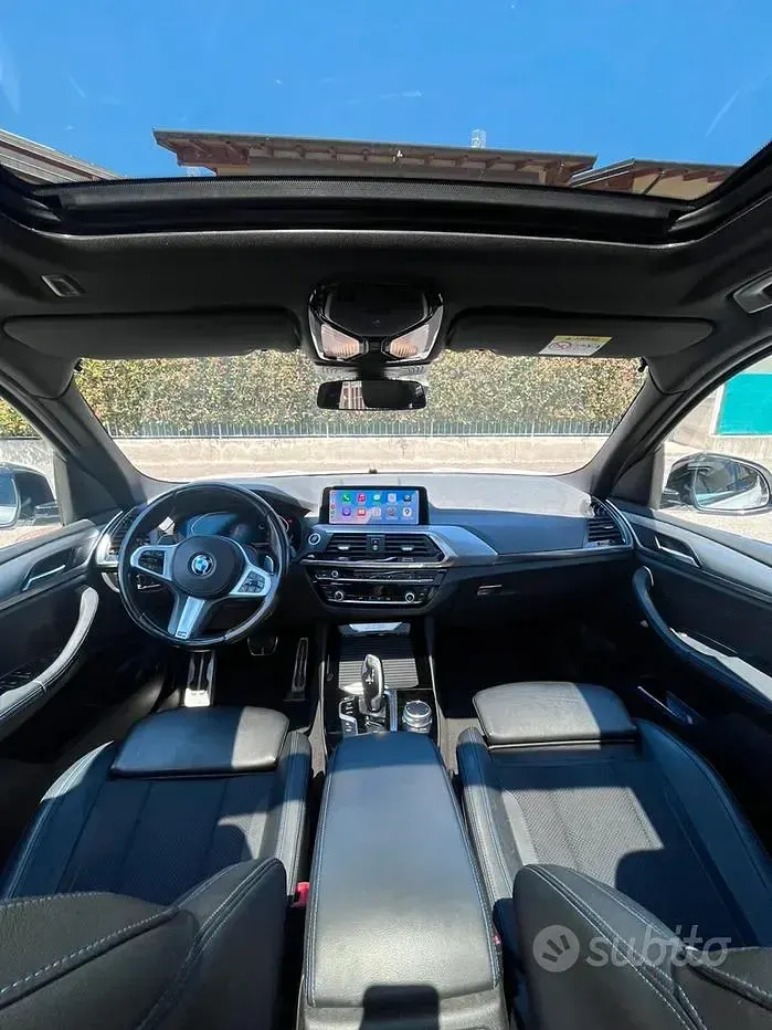 Usata BMW X3 M Sport 190 CV (139 kW) 2021 Bianco SUV