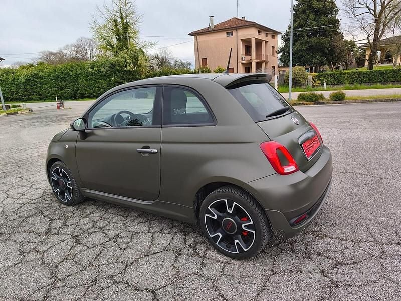 Usata Fiat 500 Riva 105 CV (77 kW) 2017 Verde Berlina