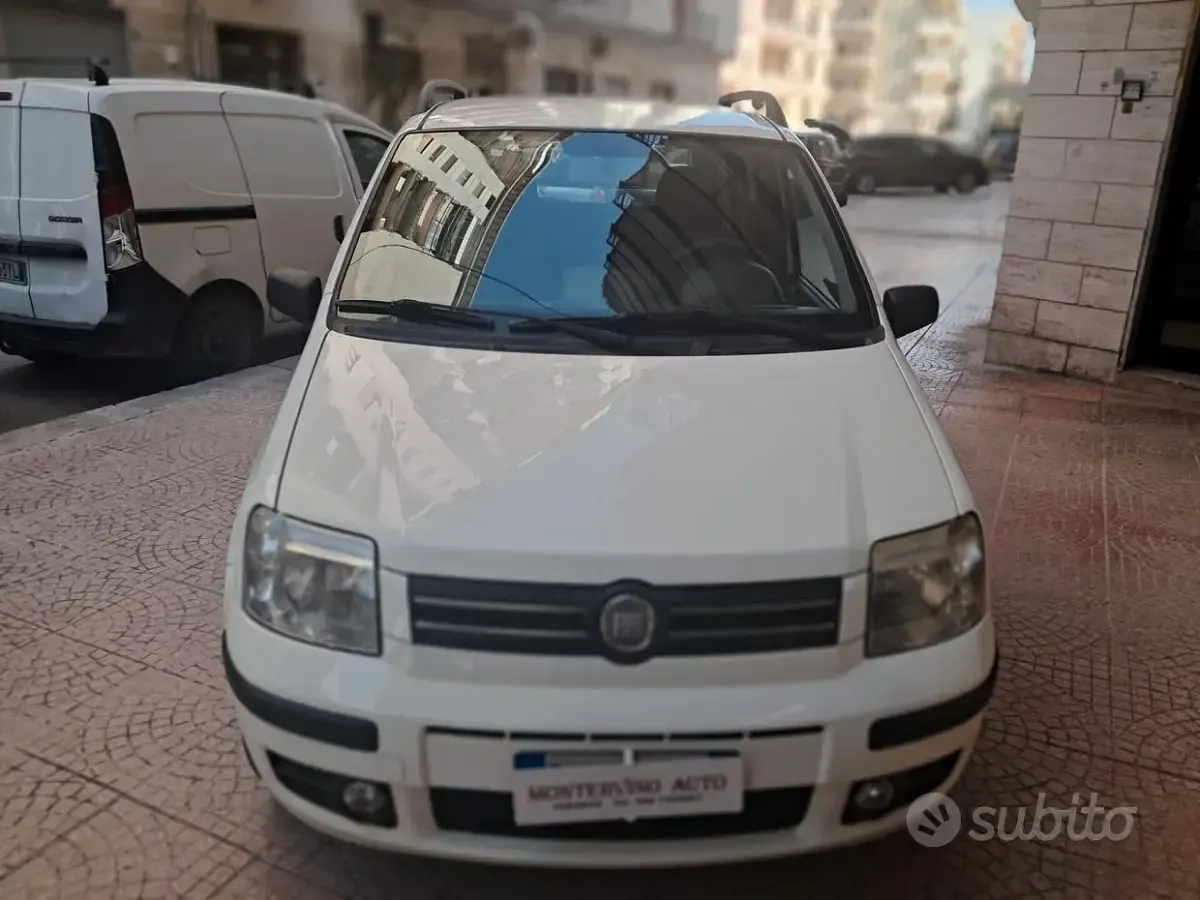 Usata Fiat Panda Dynamic 60 CV (44 kW) 2009 Bianco Utilitaria
