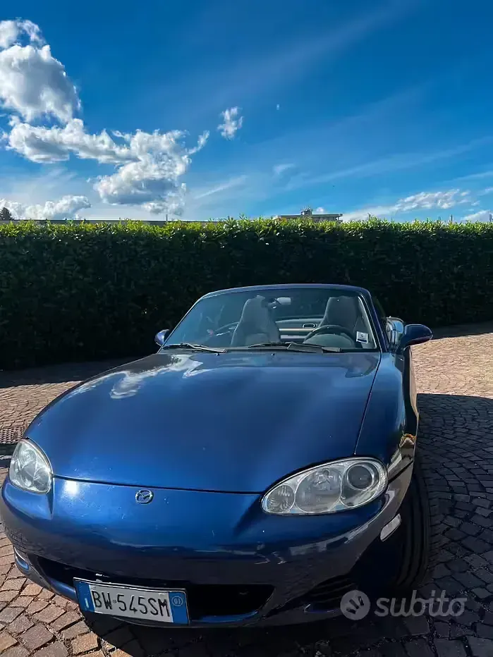 Usata Mazda MX5 2001 Blu Cabrio