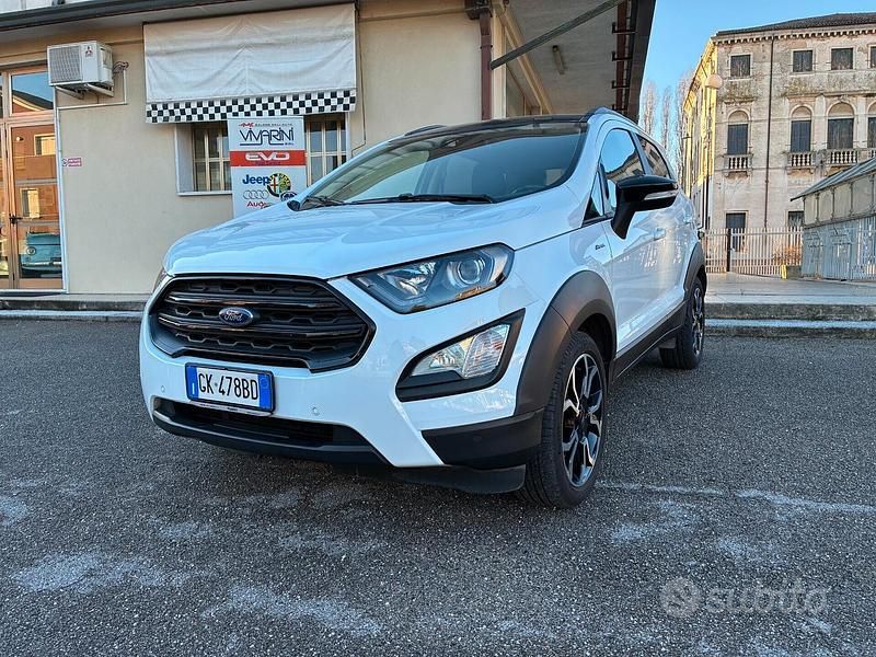 Frozen white Usata 2022 Ford Ecosport Active SUV | 13.890 € (Buon prezzo) - Immagine 1/4