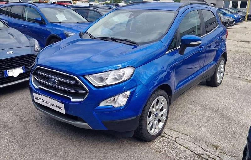 Blu Usata 2022 Ford Ecosport Titanium S SUV | 14.900 € (Buon prezzo) - Immagine 1/4