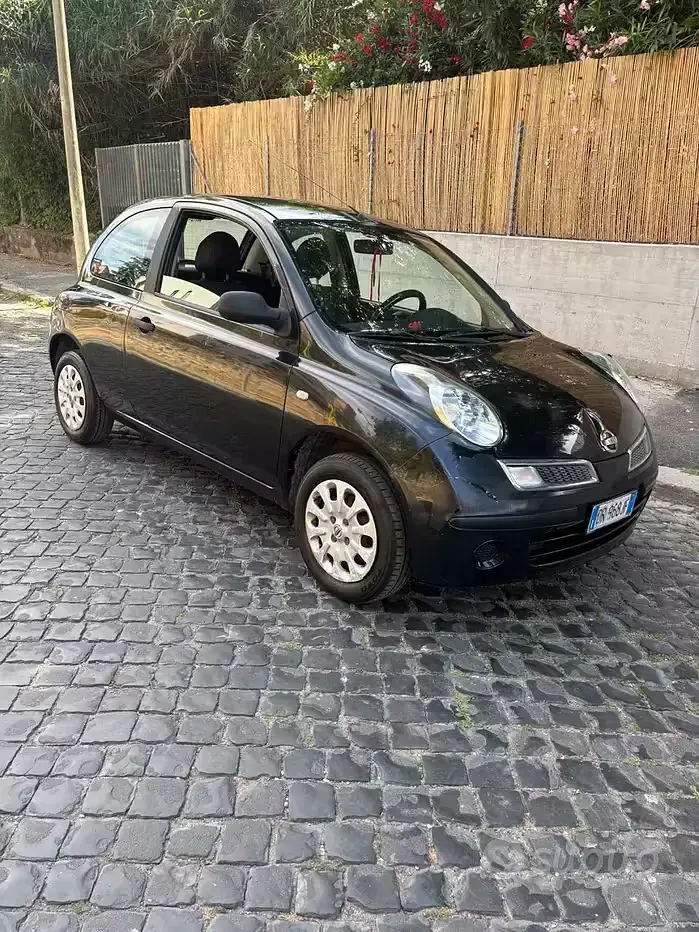 Usata Nissan Micra Acenta 65 CV (47 kW) 2008 Nero Berlina