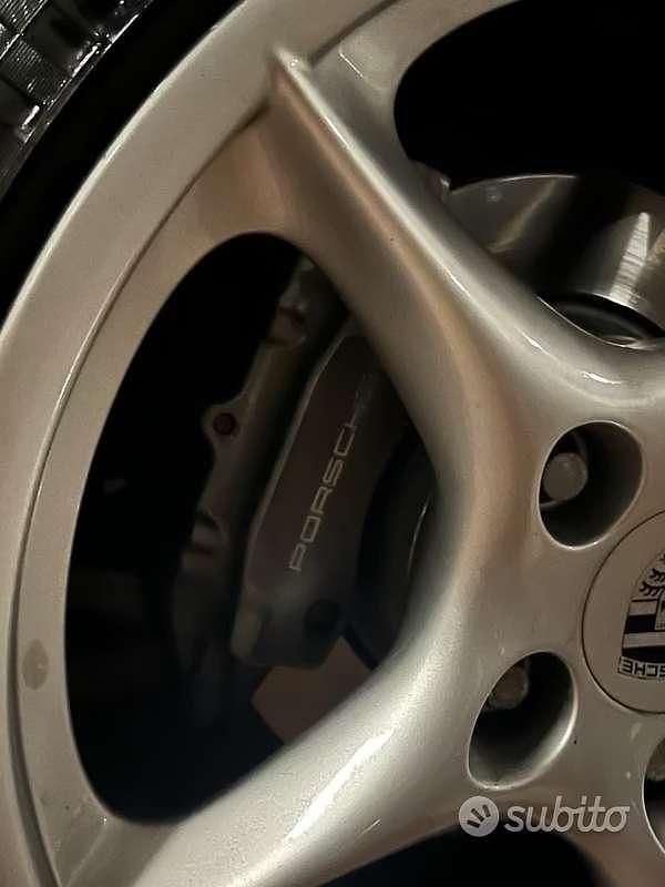 Usata Porsche Boxster 228 CV (167 kW) 2004 Blu/azzurro Cabrio