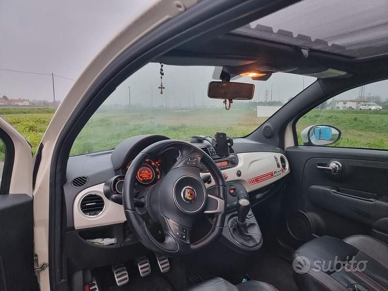 Usata Abarth 500 Esseesse 135 CV (99 kW) 2009 Bianco Utilitaria
