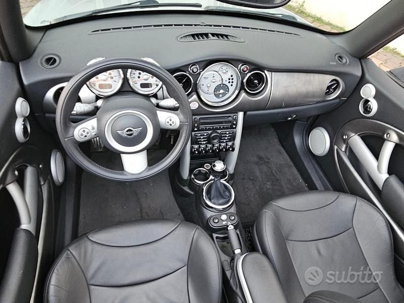 Usata Mini Cooper S Cabriolet 170 CV (125 kW) 2005 Grigio Cabrio