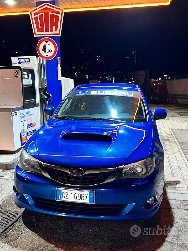 Usata Subaru Impreza 2009 Blu Berlina