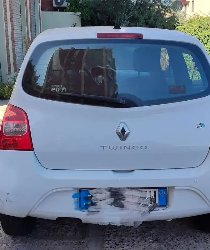Usata Renault Twingo 76 CV (55 kW) 2011 Bianco Utilitaria
