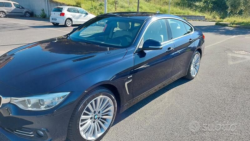 Usata BMW 420 Gran Coupé Comfort Edition 184 CV (135 kW) 2015 Blu Coupé