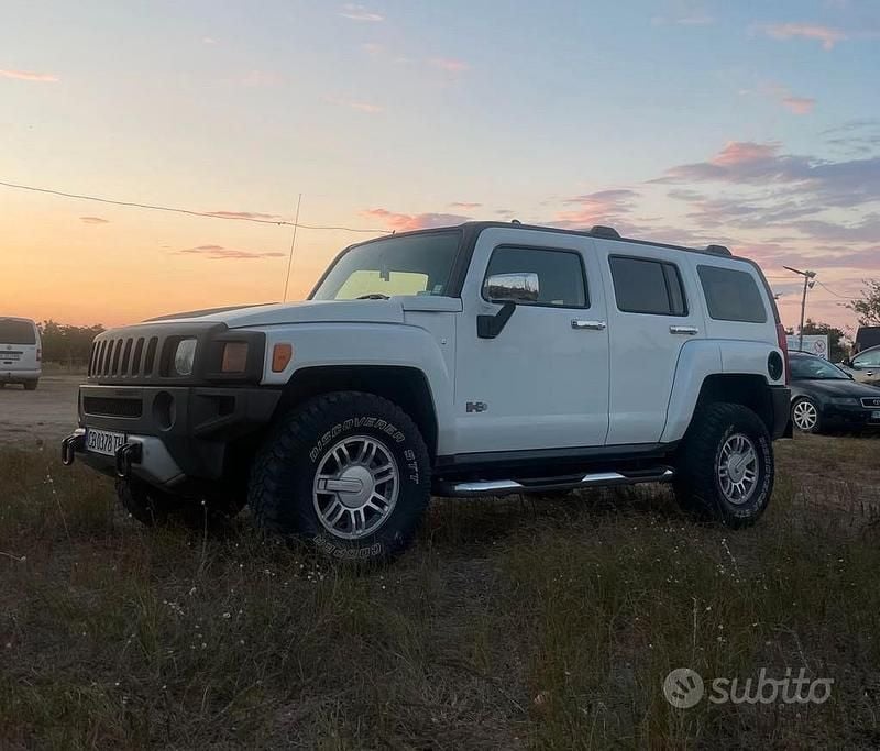 Usata Hummer H3 245 CV (180 kW) 2008 Bianco SUV
