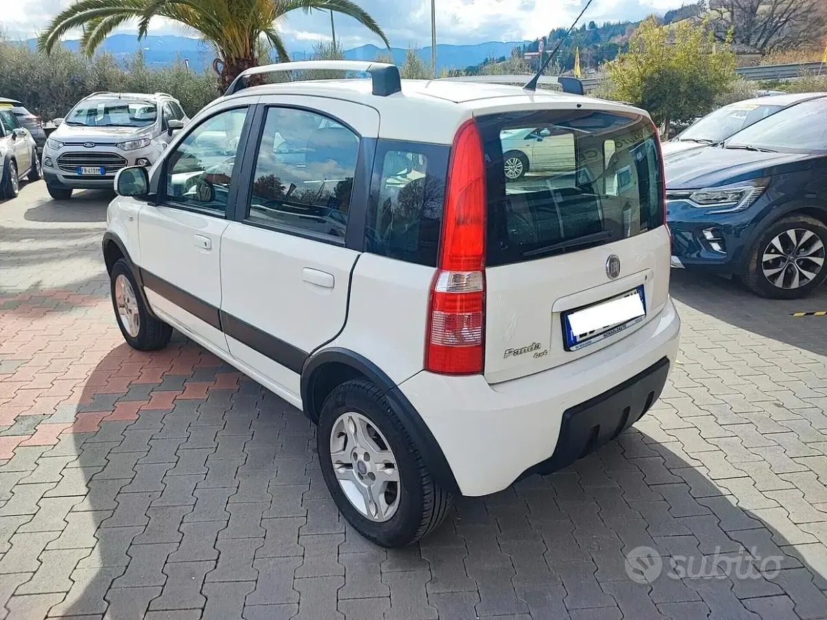 Usata Fiat Panda 4x4 Climbing 69 CV (50 kW) 2010 Bianco Utilitaria