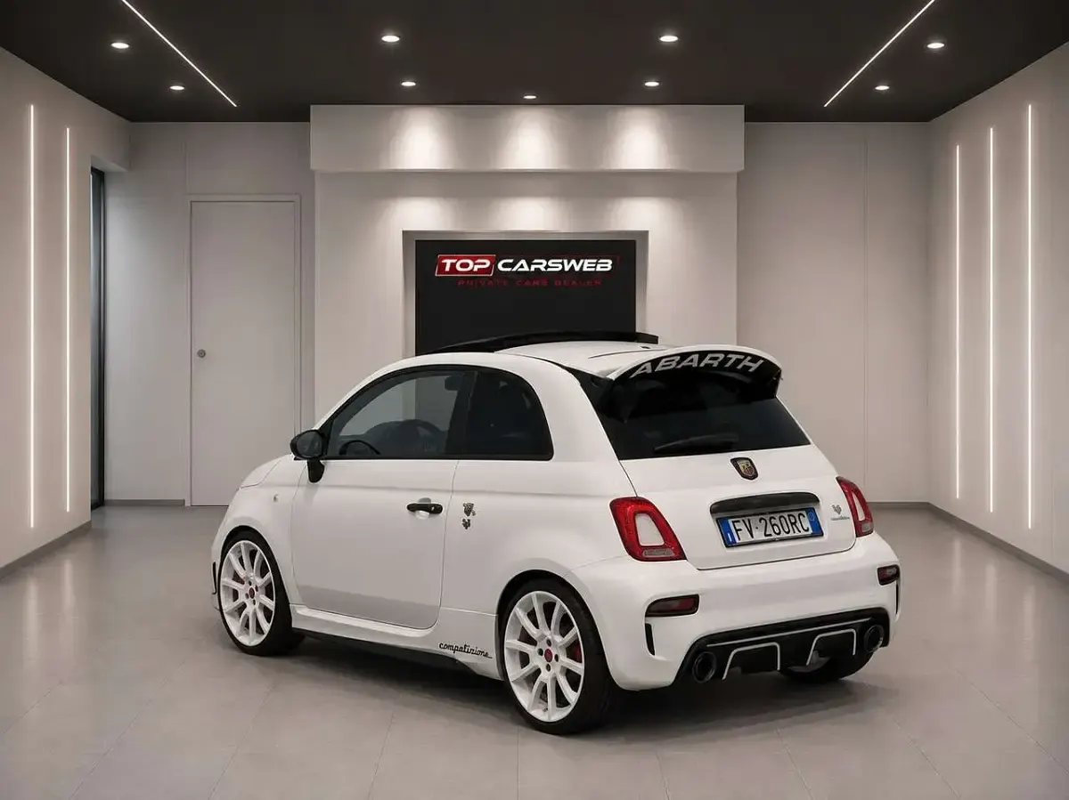 Usata Abarth 595 Competizione 179 CV (131 kW) 2019 Bianco Utilitaria