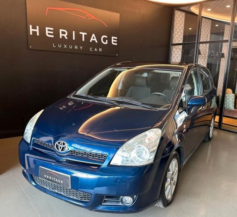 Usata Toyota Corolla Verso Sol 116 CV (85 kW) 2004 Blu Monovolume